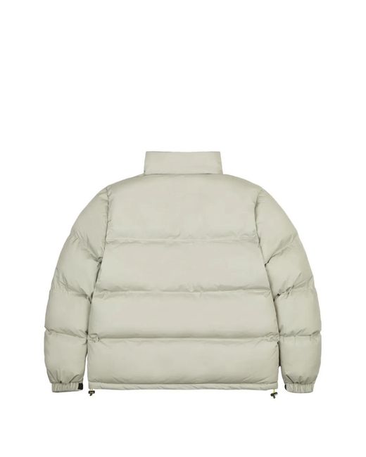 Iuter White Hooded Puffer Jacket for men