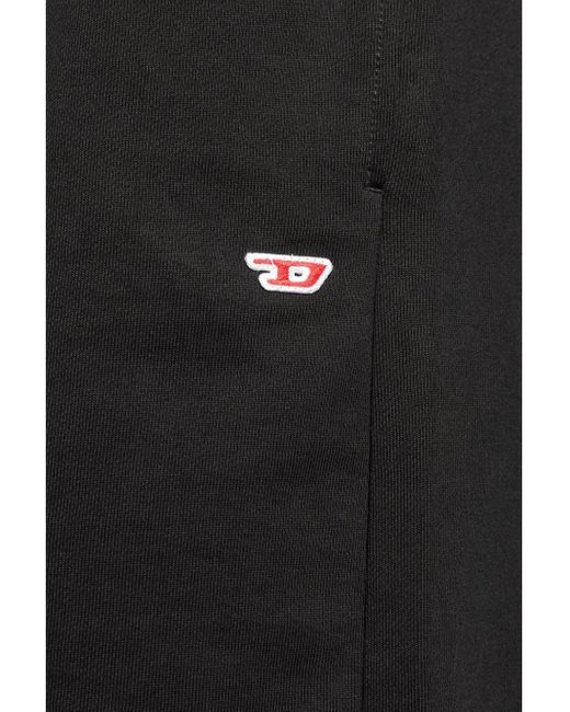 DIESEL Black P-Bisc-D Cotton Shorts for men