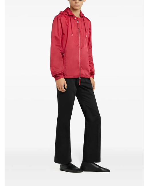 Cortavientos Con Capucha Courreges de hombre de color Red