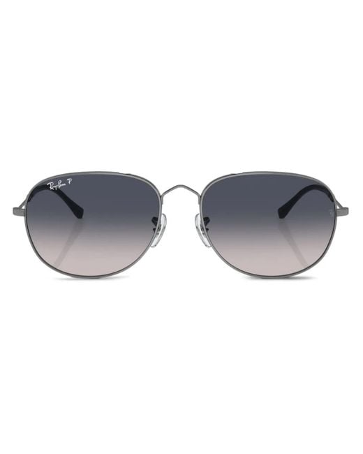 Ray-Ban Blue Bain Pilot-Frame Sunglasses