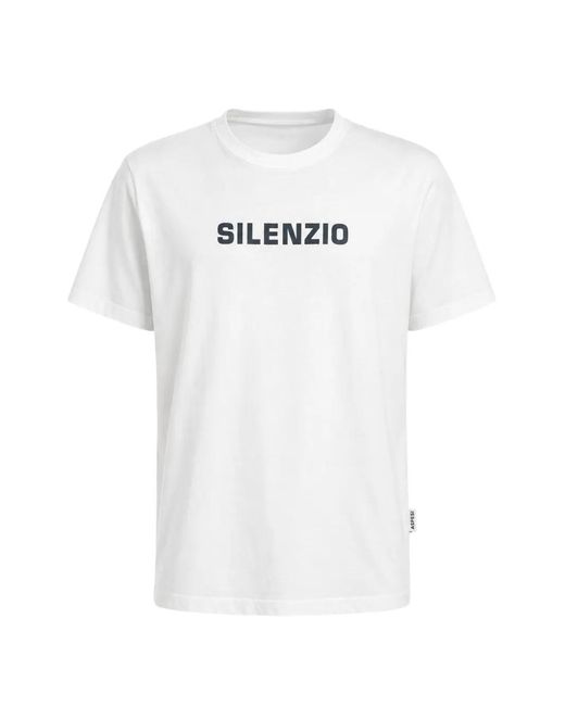 Aspesi White Slogan-Print Cotton T-Shirt