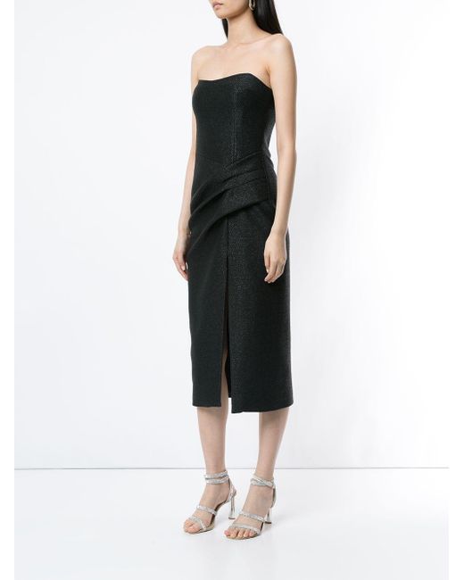 Manning Cartell Cotton New Radicals Strapless Dress in Black - Lyst