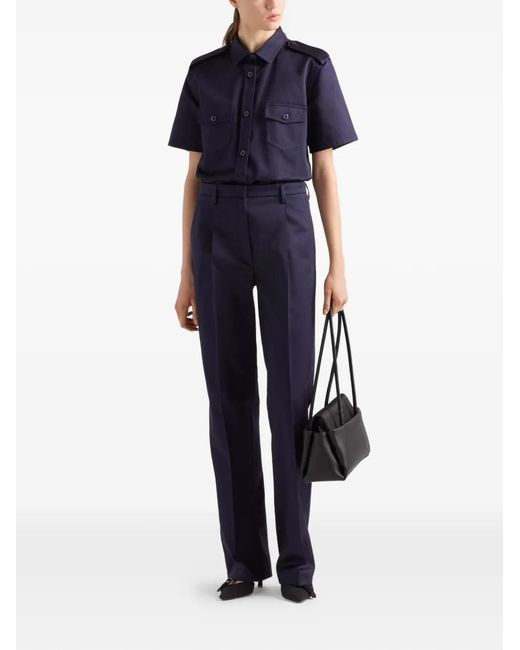 Prada Blue Chino Pants