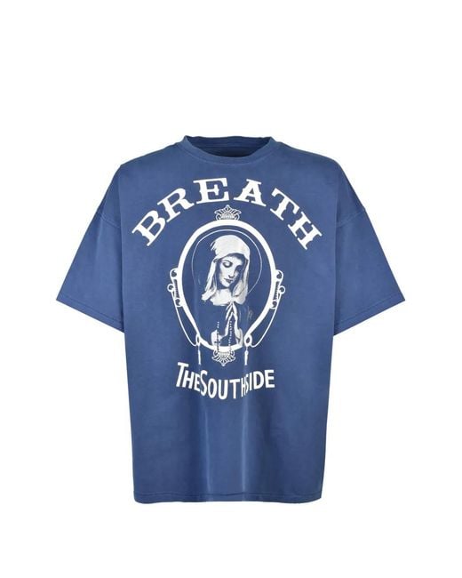 BREATH Blue Maria T-Shirt for men