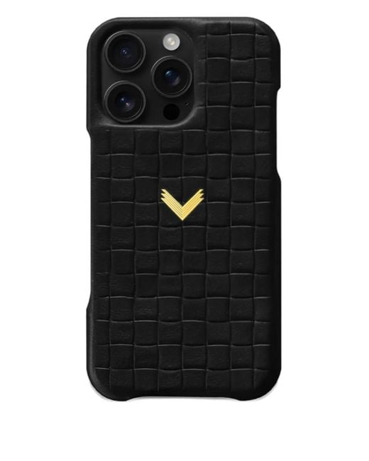 Velante Iphone 16 Pro Max レザーケース Black