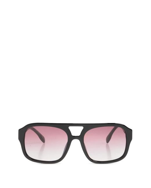 Tory Burch Pink Pilot-Frame Sunglasses