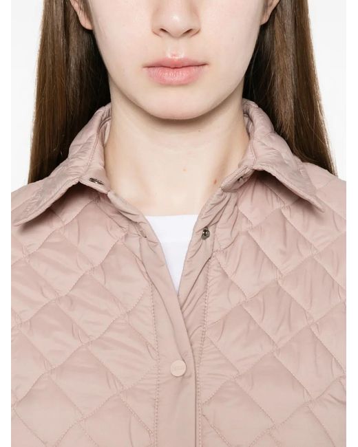 Herno Pink Quilted Jacket