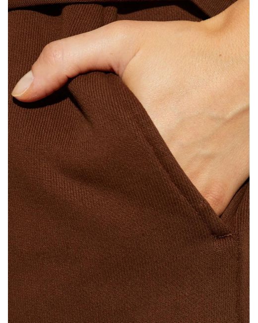 Entire studios Brown Elasticated-Waistband Trousers