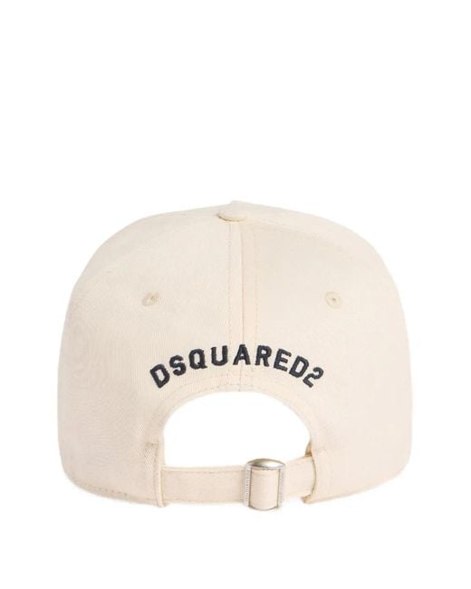 DSquared² Natural Baseball Gabardine Cap