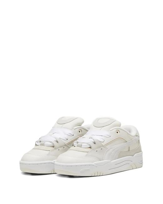 PUMA White 180 Prm Sneakers