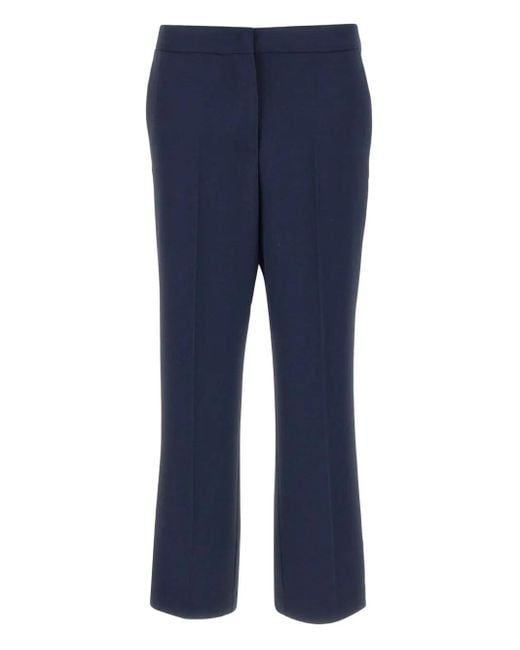 Kaos Blue Tailored straight-leg trousers