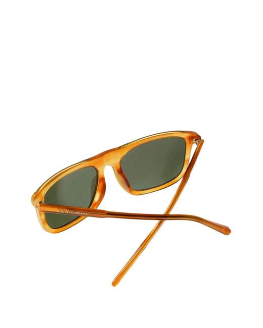 Dolce & Gabbana Green Everyday Square-Frame Sunglasses for men