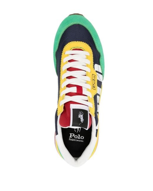 Polo Ralph Lauren Green Train 89 Sneakers for men