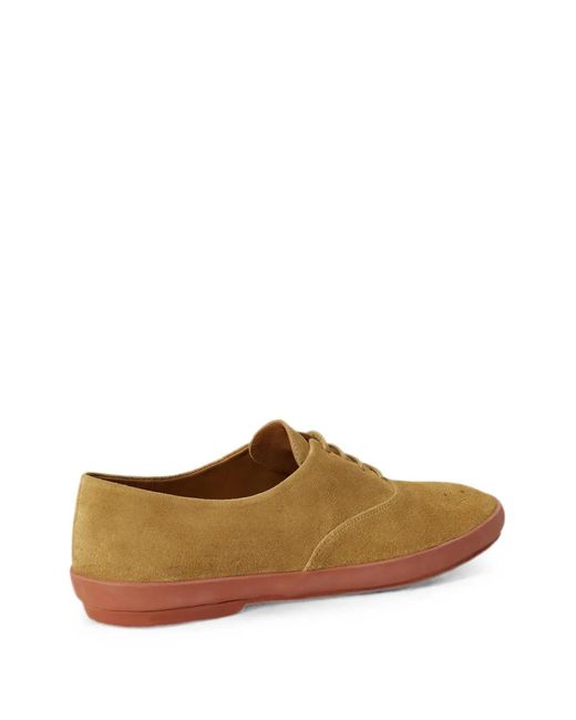 Polo Ralph Lauren Natural Perforated Lace-Up Sneakers