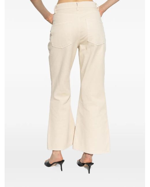 By Malene Birger Natural Houston Flared Denim Jeans