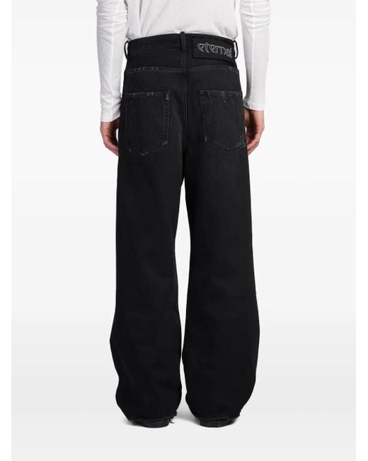 Jeans Olan di Ann Demeulemeester in Black da Uomo