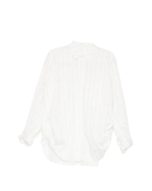JNBY White Striped Shirt