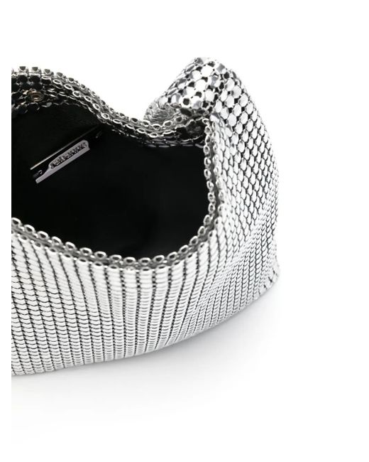 Borsa Tote Pixel di Rabanne in White