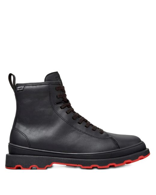 Stivali Brutus+ Stringati di Camper in Black da Uomo
