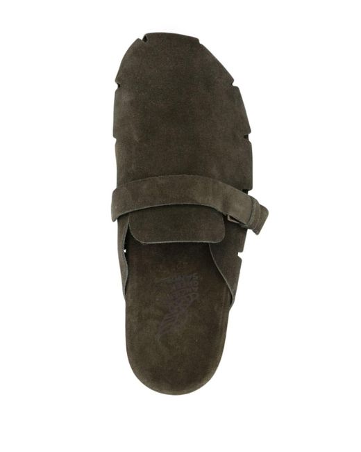 Ancient Greek Sandals Atlas suede slippers in Green für Herren