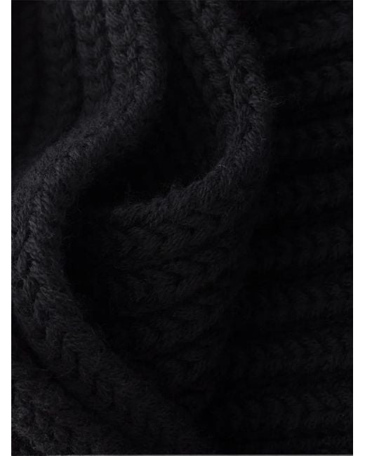 Prada Black Wool Scarf for men