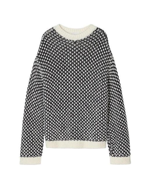 Jersey Con Cuello Redondo Closed de color White