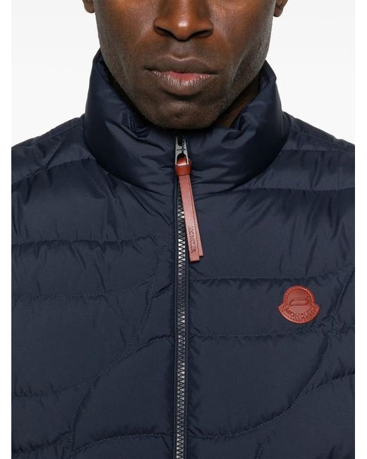 Chaleco Wuzhui Acolchado Moncler de hombre de color Blue