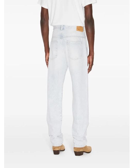 Isabel Marant White Lewys Jeans for men