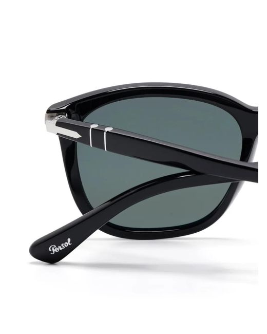Persol Black Square-Frame Sunglasses