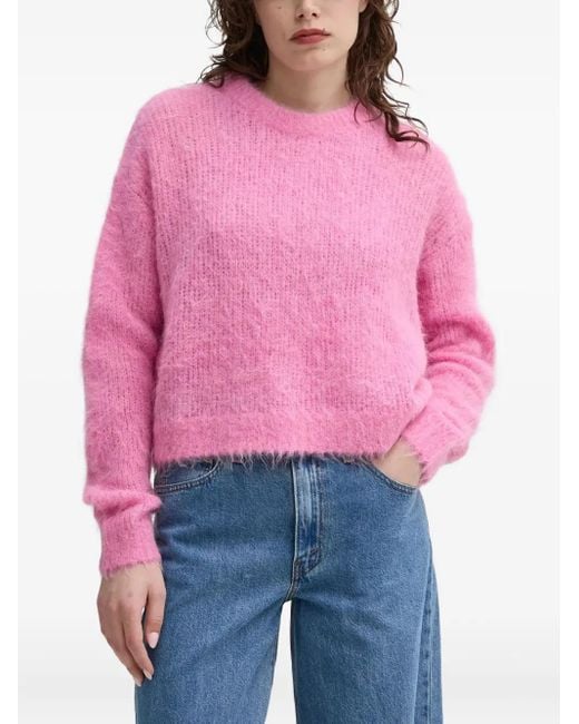 Pull Texturé À Col Rond American Vintage en coloris Pink