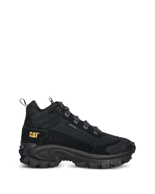 Caterpillar Black Intruder Chunky Sneakers for men