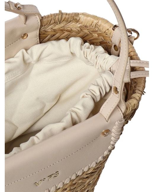 V73 Natural Vanna Shoulder Bag