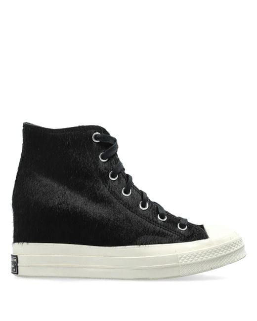 Converse Black Chuck 70 Wedge Sneakers