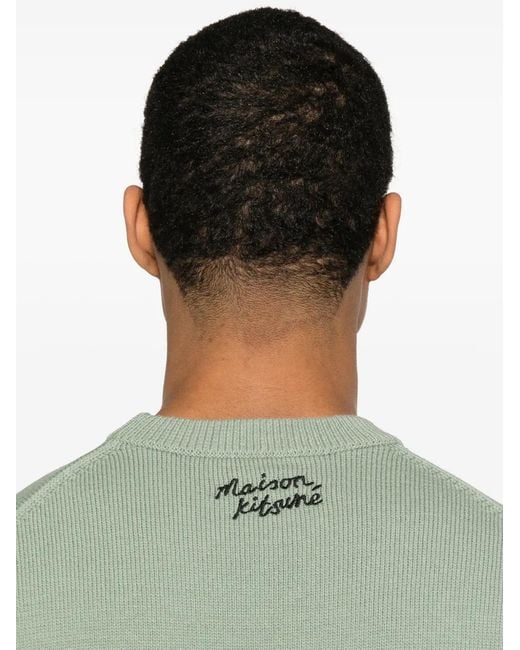 Maison Kitsuné Green Shorts for men