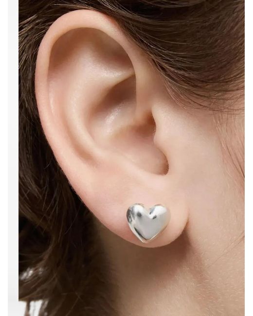 Tous Natural Heart Ohrstecker aus Sterlingsilber