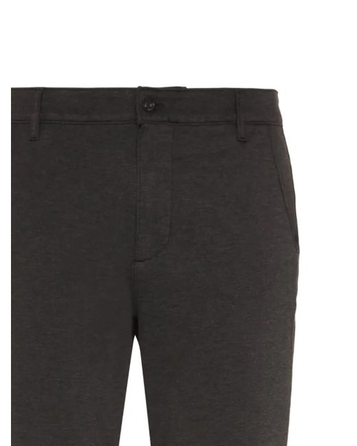 7 For All Mankind Gray Button-Fastening Trousers for men