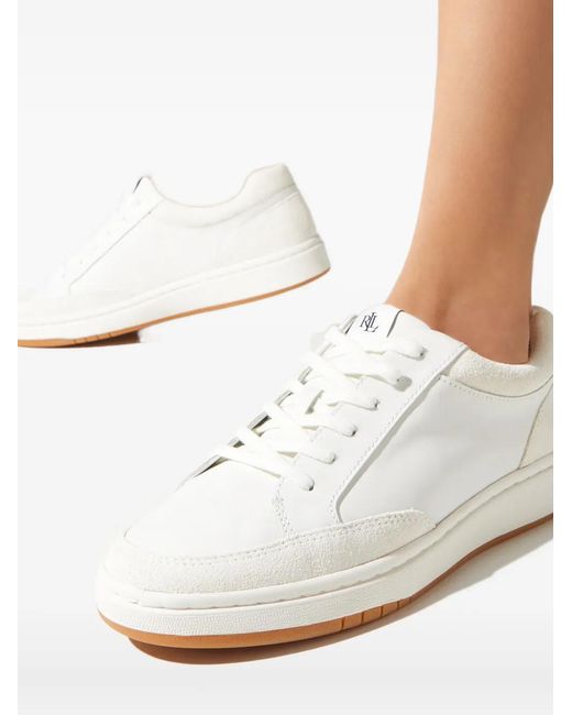 LAUREN HAILEY スニーカー 白7.5 US Ralph Lauren Hailey Sneakers in White | Lyst