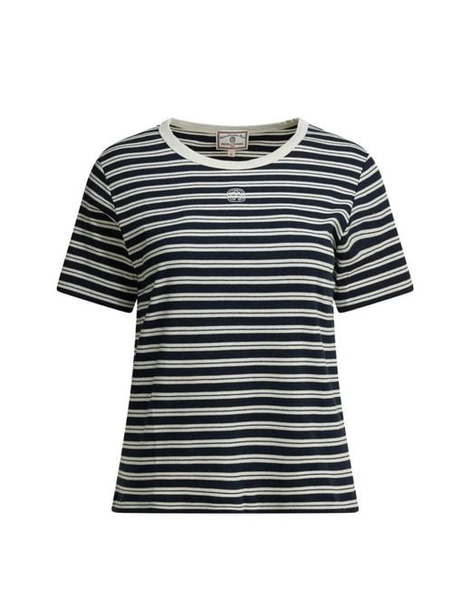 Ines De La Fressange Paris Black Striped T-Shirt