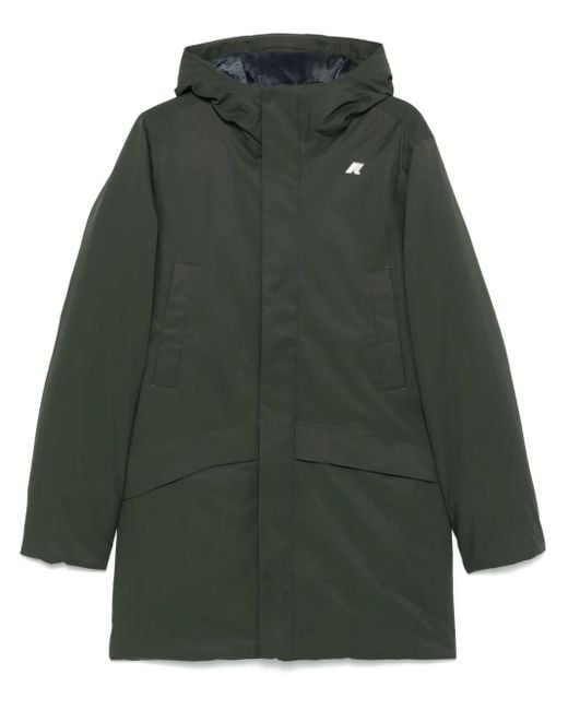 K-Way Green Jarno Parka for men