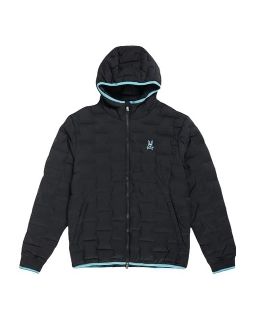 Psycho Bunny Blue Bampton Jacket for men