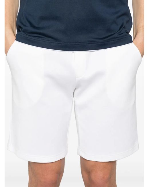 Eleventy White Jersey Shorts for men