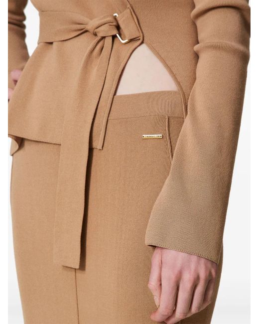 Twinset ニットスカート Natural