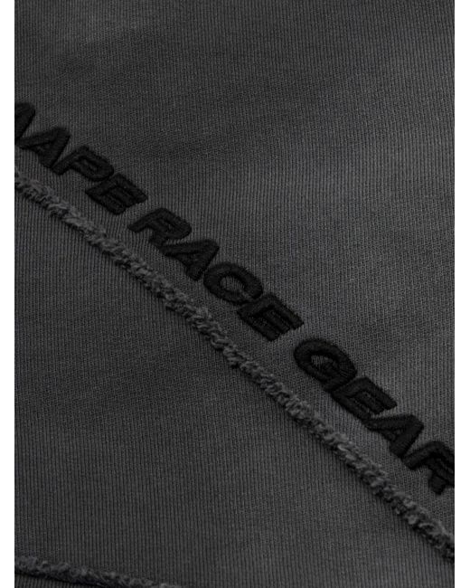 Aape By A Bathing Ape Gray Star Patch Trousers for men