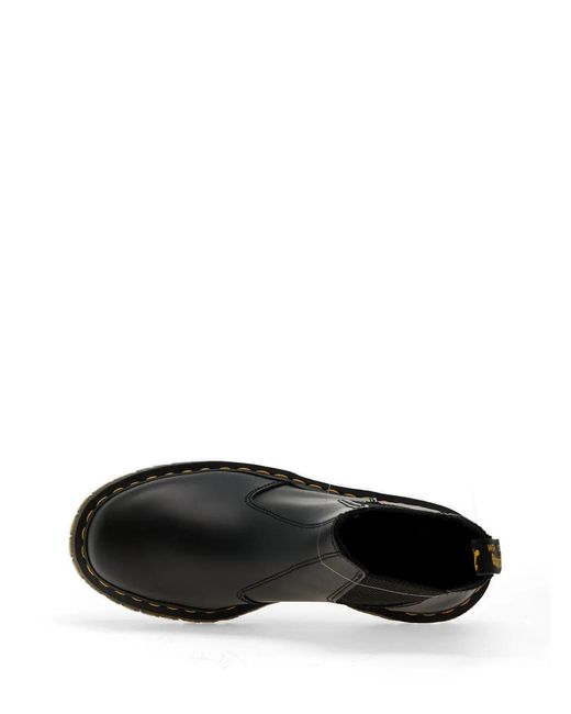 Dr. Martens Black 2976 Bex Elasticated-Panel Ankle Boots