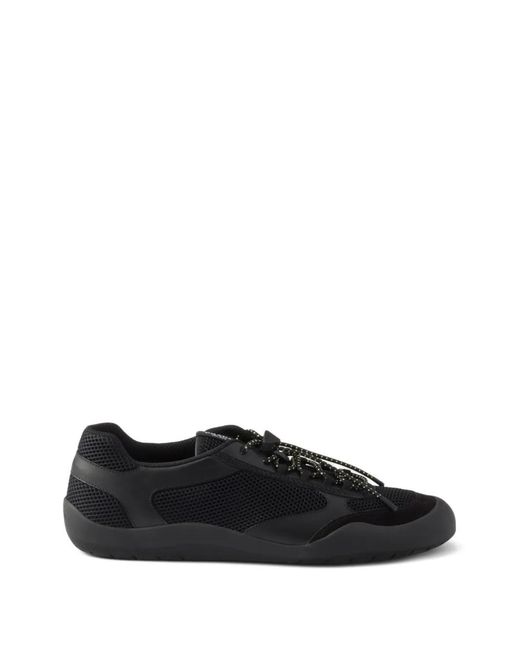 Baskets Speedrock À Logo Prada pour homme en coloris Black