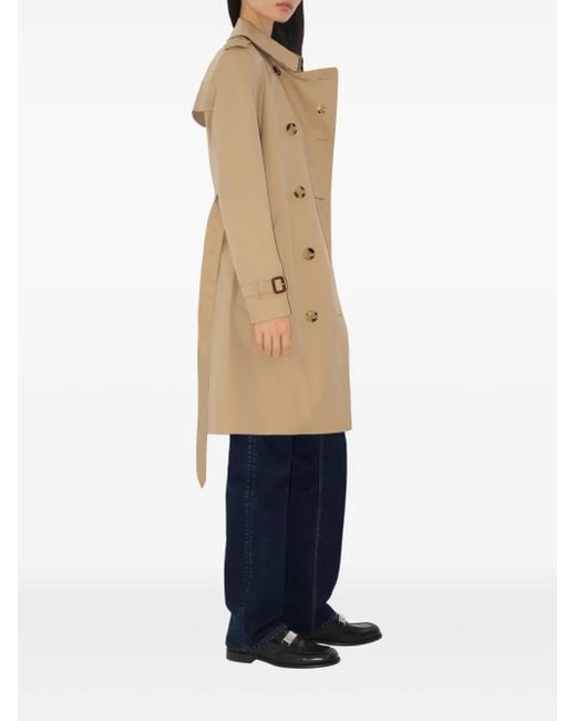 Burberry The Kensington Trenchcoat in het Natural