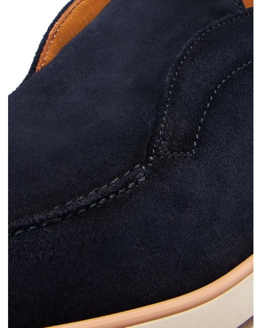 Magnanni Shoes Blue Loda Boots for men