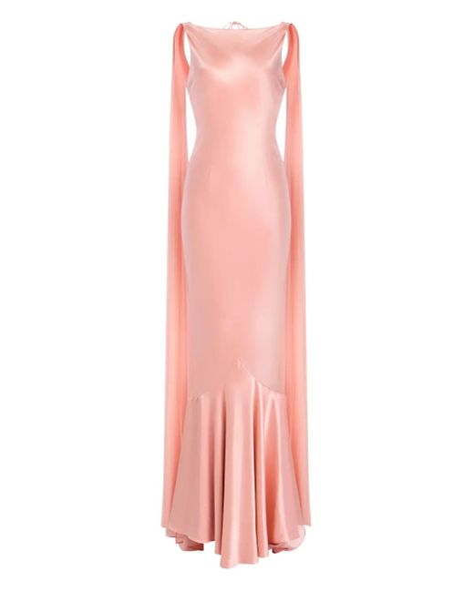 retroféte Pink Julia Maxi Dress