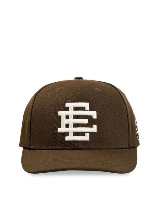 Eric Emanuel Brown Ee Basic Logo-Embroidered Cap for men