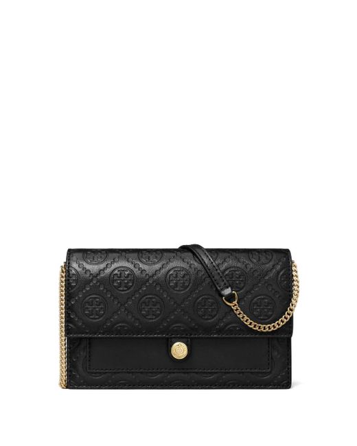 Tory Burch Black T Monogram Wallet